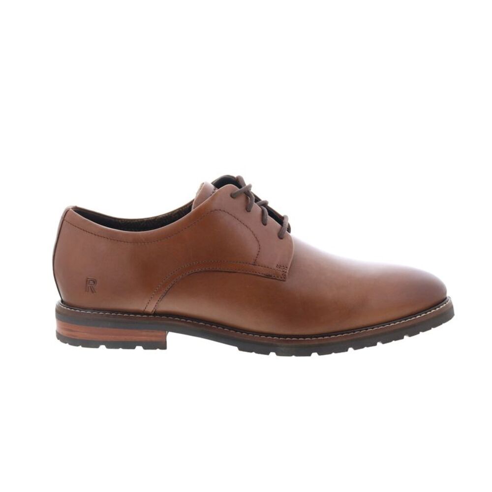 Rockport Mens Cedric Brown Shoes (NWT) - Picture 1 of 7